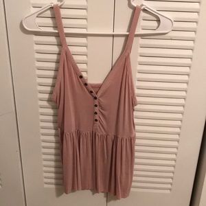 Pink Babydoll Tank